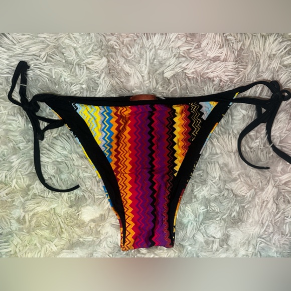 New Missoni Mare Zig-zag Knit Bikini Bottom Size 40 - Picture 7 of 11